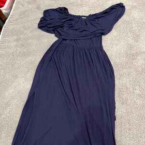 Verabendi Long Dress with Pockets - L